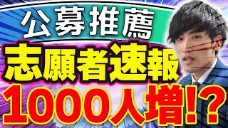 【志願者速報】産近甲龍の公募推薦の倍率志願者数を調査 [upl. by Laughlin]