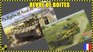 🔶Revue Panzer IIIM et Schwimmwagen [upl. by Enaira]