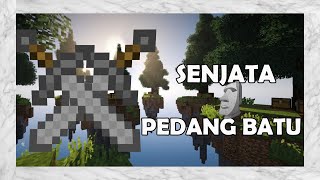 The Power Of Pedang Batu 🗿  Minecraft Skywars HYPIXEL shorts minecraft minecraftshorts [upl. by Tamqrah]