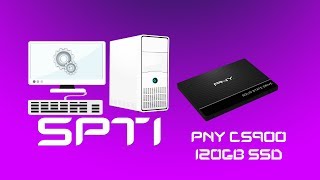 PNY CS900 120GB SSD Review y Test [upl. by Dachia]