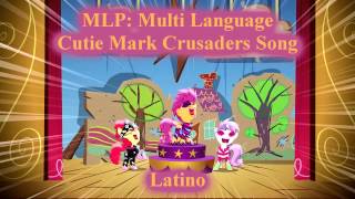 MLP FiM  Cutie Mark Crusaders Song  Multi Language [upl. by Geraldina]