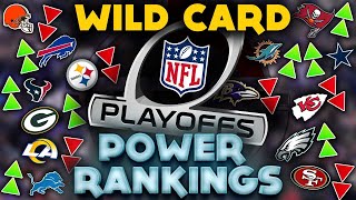 The Official 2023 NFL Playoff Power Rankings Super Wild Card Edition  TPS [upl. by Enovi]