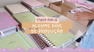 studio vlog 02🌻✨Alguns dias de muita produção e comprinhas [upl. by Sophi]