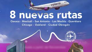 ¡Descubre las 8 nuevas rutas de Volaris desde Monterrey ✈️🌟 Viaja más y paga menos [upl. by Hammel]