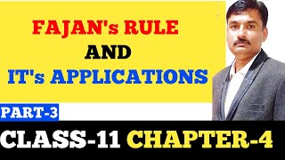 fajansrule I class 11 chapter 4 chemical bonding and molecular structure Part5 FAJANS RULE [upl. by Laura433]