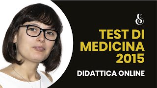 Test Medicina 2015  Commento quesiti BIOLOGIA e CHIMICA [upl. by Iorgo]