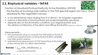 ARSET  Vegetation Biophysical Variables  fAPAR [upl. by Dnomaj870]