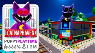 I CREATED Brookhaven for CATNAP from Poppy Playtime 3 [upl. by Ycrep]