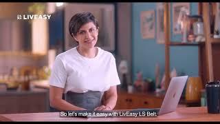 LivEasy Lumbar Sacro Support Belt ft Mandira Bedi [upl. by Dukey]