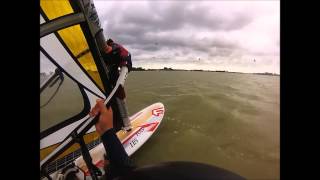 Windsurfing Fanatic Ray 115 1 September 2013 Workum NL [upl. by Kast]