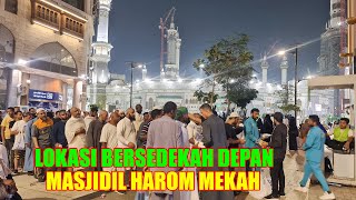 KEAJAIBAN BERSEDEKAH DIDEPAN MASJIDIL HARAM MAKKAH TAK PERNAH SEPI DONATUR [upl. by Chet]