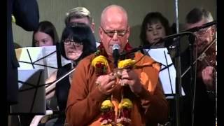 BB Govinda Swami Doneck Ukraine orchestra  Maha Mantra part 2 [upl. by Afinom564]