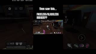 Facelessglassless rodger crazy dandys world glitch I Dandysworld shorts fyp roblox [upl. by Leseil413]