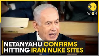 Israeli PM Netanyahu Confirms Hitting Iran Nuke Sites  IsraelIran War  World News [upl. by Gifford]