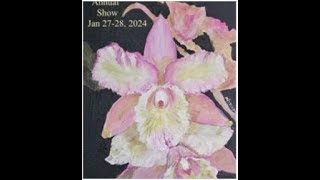 FWCOS Orchid Show and Sales Jan 2024 [upl. by Yrdnal]