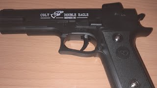 T139 Colt Double Eagle Spring Type Airsoft Unboxing And Shooting [upl. by Sumerlin]