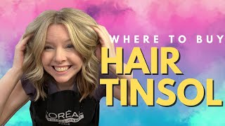 Hair Tinsel Review and Where To Buy Hair Tinsel [upl. by Iosep]