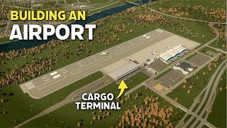 How to Build a Working Airport in Cities Skylines 2 [upl. by Martinsen]