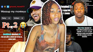 RDCWORLD1 WILDEST STREAM DONO MOMENTS PT 2 REACTION  😭 [upl. by Gwenore451]