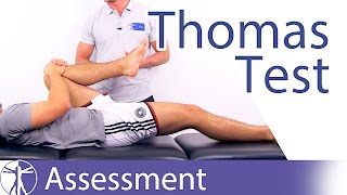 Thomas Test  Iliopsoas Tightness [upl. by Netnilc]