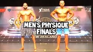 Jacob McDonald Mens Physique Open Class Finals  2020 NZIFBB South Island Bodybuilding Champs [upl. by Lyrahs608]