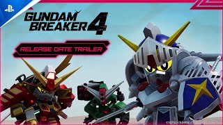 Gundam Breaker 4  Release Date Trailer  PS5 amp PS4 Games [upl. by Rosenfeld]