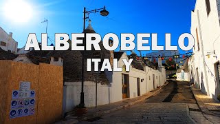 Alberobello Italy  Driving Tour 4K [upl. by Tnert248]