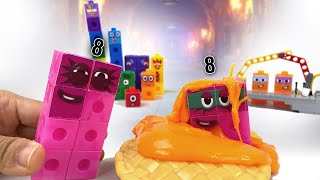 Octoblock to the Rescue with Octonaughty  A Numberblocks Story  Keiths Toy Box [upl. by Romelle]