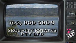 Security Estates Lake Burrendong Catch An Investment Commercial 1990 [upl. by Llamaj]