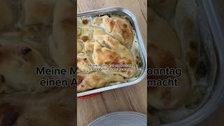 Apfelstrudel 🍎 Bester Strudelteig 👍Mehlspeise  Bayerische Maultaschen rezept short [upl. by Hartmunn]