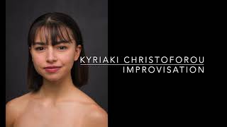 Improvisation Kyriaki Christoforou [upl. by Haelak]