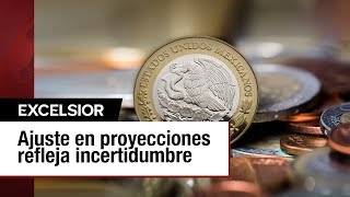 Recorte en la expectativa de crecimiento revela desaceleración económica en México [upl. by Eselrahc]