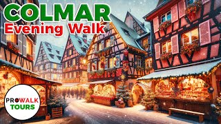 Colmar France  The Most Beautiful Christmas Market in France [upl. by Atteirneh]