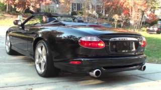 Gorgeous 2001 Jaguar XK8 XKR 100 SILVERSTONE 28kmiles Call Val  9196243033 [upl. by Roselle]