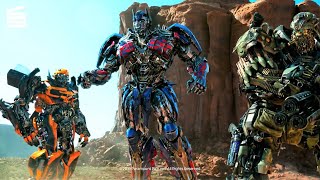 Transformers Age Of Extinction Optimus Prime reveals himself HD CLIP [upl. by Cos]