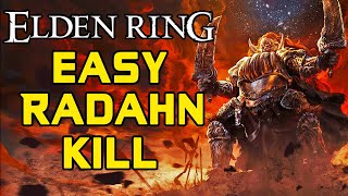 ELDEN RING BOSS GUIDES How To Easily Kill Starscourge Radahn [upl. by Trudi]