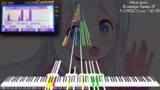 【MIDI DL】 Hitorigoto  Eromanga Sensei OP  Edirol SD90 MIDI Cover [upl. by Bruni]