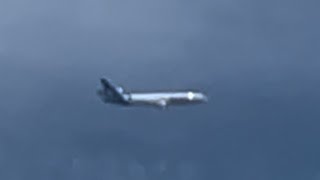 FedEx MD11F flyby on approach PDXIND FDX3604 N616FE [upl. by Gifferd]