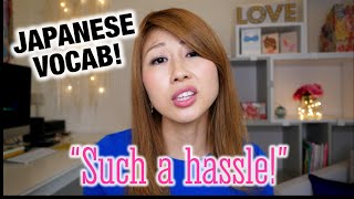 Japanese vocab quotSuch a hasslequot「Mendokusai」 [upl. by Thalia]