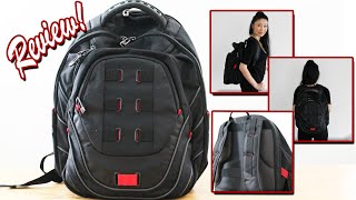 SAMSONITE Tectonic Laptop Backpack Review • Mompreneur Life Vlog YouTube [upl. by Emalee499]