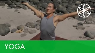 Yoga For Beginners Morning with Rodney Yee  Yoga  Gaiam [upl. by Elocal]