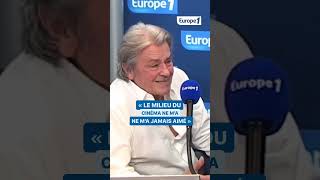 Alain Delon à lépoque  quotLe milieu du cinéma ne ma jamais aiméquot shorts cinema radio [upl. by Hayouqes]