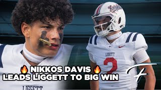 Is Nikkos Davis the Best QB in DIV 7 Michigan High School Football [upl. by Pesvoh792]