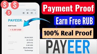 5 Ruble Payment proof  Today free Ruble Earning site 2024  earn payeer money 2024 [upl. by Barling28]