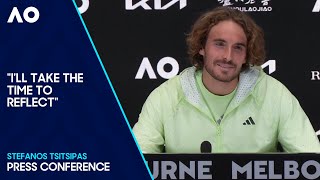 Stefano Tsitsipas Press Conference  Australian Open 2024 Fourth Round [upl. by Aicad853]