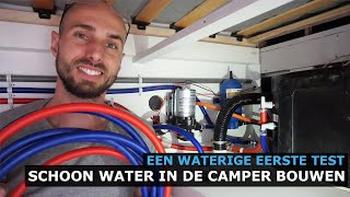 Zelf Schoon Water in de Camper aanleggen [upl. by Felicie327]