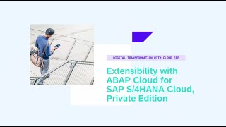 Extensibility with ABAP Cloud for SAP S4HANA Cloud Private Edition  DT103v [upl. by Copland818]