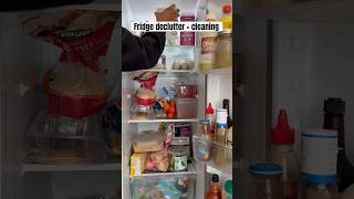 FRIDGE DECLUTTER AND DEEP CLEAN fridgedeepclean asmrcleaning cleaningmotivation [upl. by Leafar421]