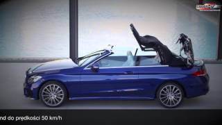 Mercedes C Klasa Cabrio  dane techniczne prezentacja [upl. by Acimot477]