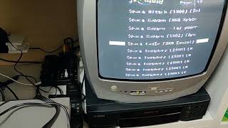 Atari 2600 RGB con cartucho Harmony [upl. by Prichard]